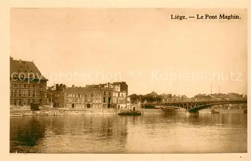 AK / Ansichtskarte Liege_Luettich Le Pont Maghin Liege Luettich