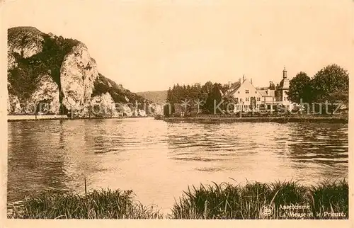 AK / Ansichtskarte Anseremme La Meuse et le Prieure Anseremme