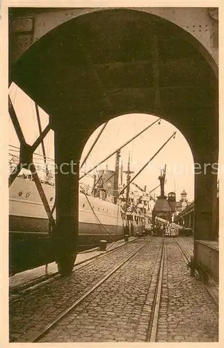 AK / Ansichtskarte Antwerpen_Anvers Le Quai avec grues mobiles Antwerpen Anvers