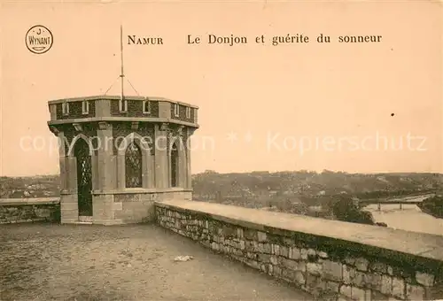 AK / Ansichtskarte Namur_sur_Meuse Le Donjon et guerite du sonneur Namur_sur_Meuse