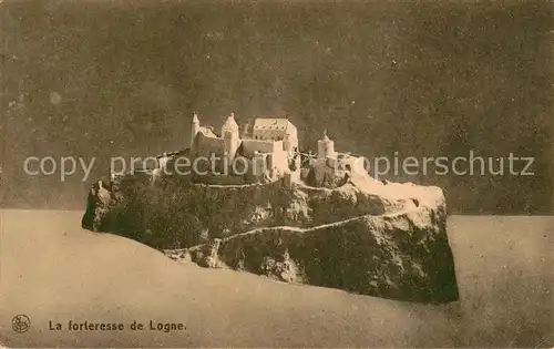 AK / Ansichtskarte Logne_Belgium La forteresse de Logne 