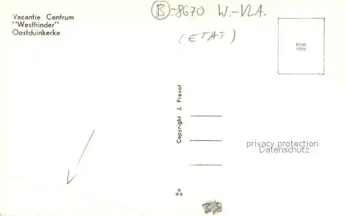 AK / Ansichtskarte Oostduinkerke Vacantie Centrum Westhinder Oostduinkerke