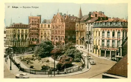 AK / Ansichtskarte Liege_Luettich Square Notger Liege Luettich