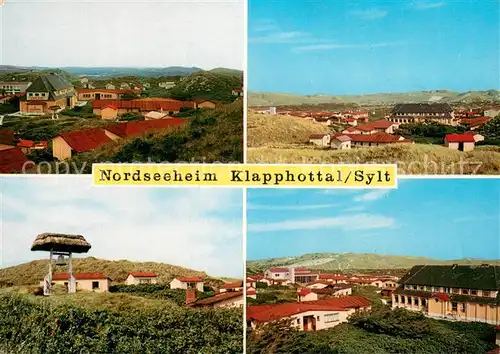 AK / Ansichtskarte List_Sylt Nordseeheim Klapphottal List_Sylt