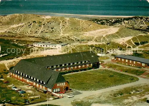 AK / Ansichtskarte Hoernum_Sylt Fuenf Staedte Heim Fliegeraufnahme Hoernum Sylt