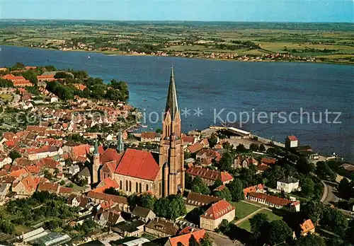AK / Ansichtskarte Schleswig_Holstein St. Petri Dom Fliegeraufnahme Schleswig_Holstein