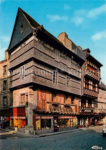 AK / Ansichtskarte Quimper Maisons anciennes Rue Kereon Quimper