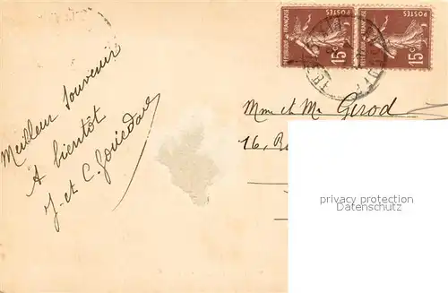 AK / Ansichtskarte Roscoff Vue generale prise de Pen ar Vil Roscoff