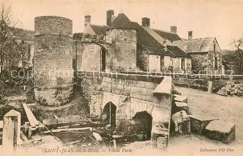 AK / Ansichtskarte Saint Jean aux Bois_Oise Vieille Porte Saint Jean aux Bois Oise