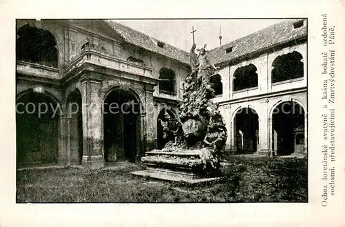 AK / Ansichtskarte Hradcany_Praha_Prahy_Prague Nakladem kapucinskeho klastera na Hradcanech 