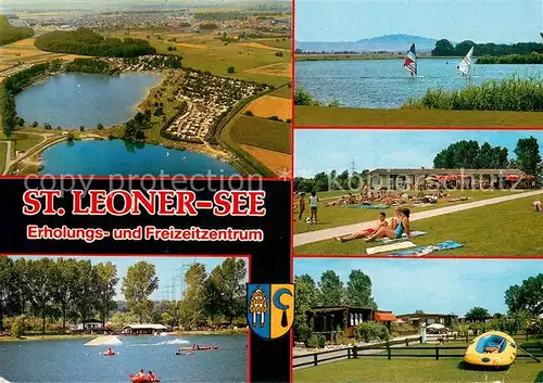 AK / Ansichtskarte St_Leon Rot St Leoner See Erholungs und Freizeitzentrum Details St_Leon Rot
