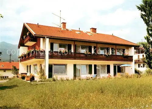 AK / Ansichtskarte Garmisch Partenkirchen Gaestehaus Porer Garmisch Partenkirchen