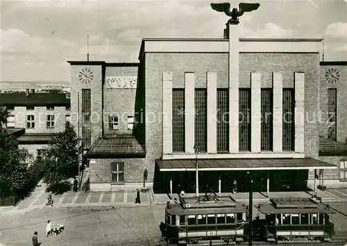 AK / Ansichtskarte Olomouc Bahnhof Olomouc