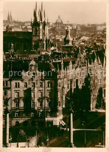 AK / Ansichtskarte Praha_Prahy_Prague Pohled s Letne Praha_Prahy_Prague