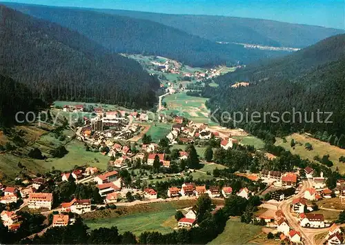 AK / Ansichtskarte Enzkloesterle Fliegeraufnahme Enzkloesterle