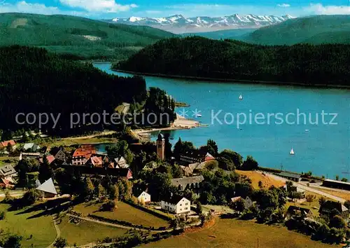 AK / Ansichtskarte Schluchsee Fliegeraufnahme Schluchsee