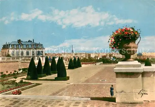 AK / Ansichtskarte Saint_Cloud_92 Le Parc Vue generale vers Paris 