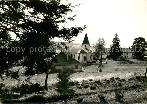 AK / Ansichtskarte Sapois_Vosges Le Haut du Tot Vue generale Eglise Sapois Vosges