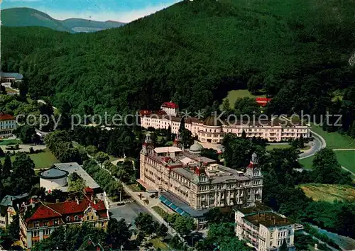 AK / Ansichtskarte Bad_Wildungen Kurviertel Fliegeraufnahme Bad_Wildungen