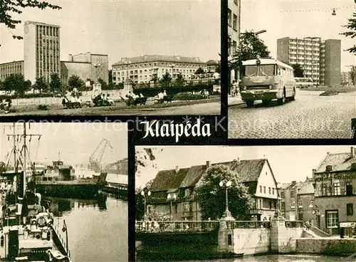 AK / Ansichtskarte Klaipeda Kultueros ruemai Najuose kvartaluose Dangeje Klaipeda