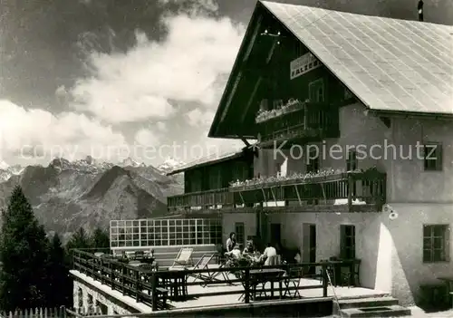 AK / Ansichtskarte Hafling Albergo Rosa Alpina Avelengo Hafling