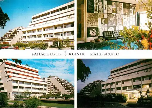 AK / Ansichtskarte Karlsruhe_Baden Paracelsus Klinik Karlsruhe Karlsruhe_Baden