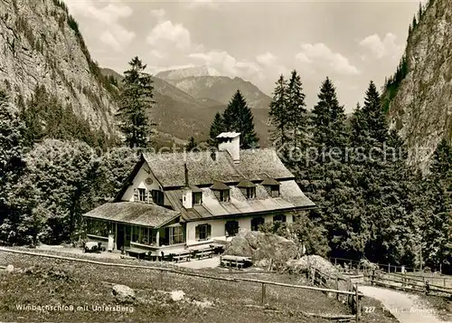 AK / Ansichtskarte Wimbach_Ramsau mit Untersberg Wimbach Ramsau