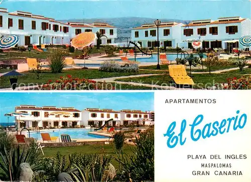 AK / Ansichtskarte Playa_del_Ingles Apartamentos El Caserio Pool Playa_del_Ingles