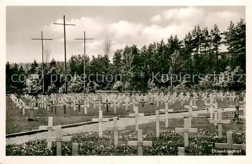 AK / Ansichtskarte Koenigswinter Ehrenfriedhof am oelberg im Siebengebirge Koenigswinter
