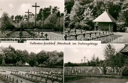 AK / Ansichtskarte Ittenbach Soldatenfriedhof im Siebengebirge Ittenbach