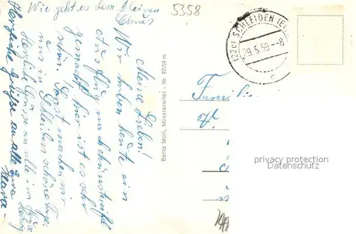 AK / Ansichtskarte Bad_Muenstereifel Astropeiler Windeckhaus Kirche Rathaus Orchheimer Tor Kurhaus Badeanstalt Blick von der Burg Stadtpanorama Bad_Muenstereifel