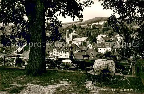 AK / Ansichtskarte Bad_Muenstereifel Blick von der Terrasse der Burgschenke Bad_Muenstereifel