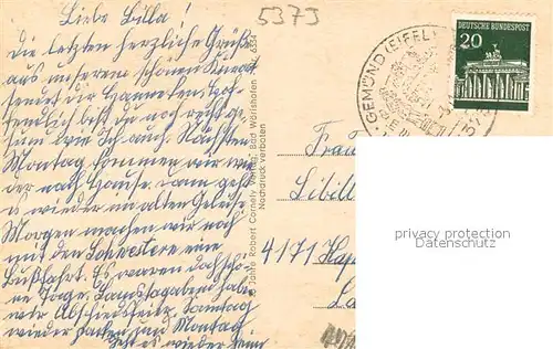 AK / Ansichtskarte Gemuend_Eifel Panorama Luftkurort Stadthalle Schwimmbad Gemuend Eifel