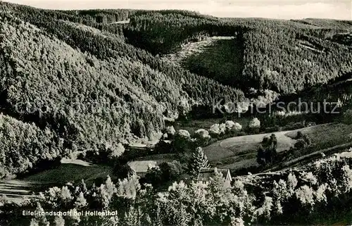 AK / Ansichtskarte Hellenthal_Eifel Landschaftspanorama Naturpark Eifel Hellenthal_Eifel