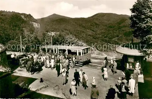 AK / Ansichtskarte Koenigswinter Drachenfelsbergbahn Bergstation Siebengebirge Koenigswinter