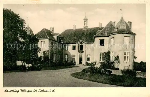 AK / Ansichtskarte Herbern Wasserburg Ittlingen Herbern