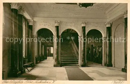 AK / Ansichtskarte Nordkirchen Posterholungsheim Schloss Vestibuel Nordkirchen