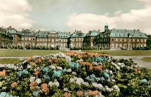 AK / Ansichtskarte Nordkirchen Schloss Blumenbeet Nordkirchen