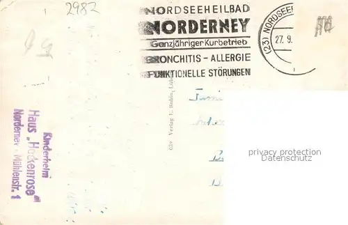 AK / Ansichtskarte Norderney_Nordseebad Seewasser Wellenschwimmbad Norderney_Nordseebad