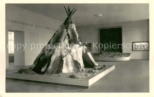 AK / Ansichtskarte Meiendorf Zelt der Renntierjaeger Meiendorf