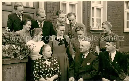 AK / Ansichtskarte Luenen Gruppenfoto Luenen