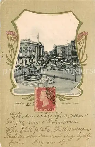AK / Ansichtskarte London Piccadilly Circus Monument London