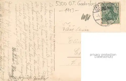 AK / Ansichtskarte Bad_Godesberg Die Godesburg Bad_Godesberg
