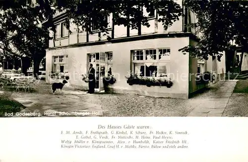 AK / Ansichtskarte Bad_Godesberg Hotel Schaumburger Hof Bad_Godesberg