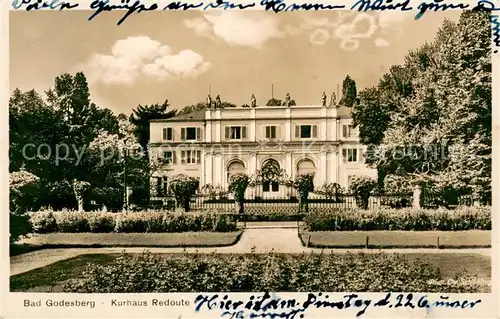 AK / Ansichtskarte Bad_Godesberg Kurhaus Redoute Bad_Godesberg