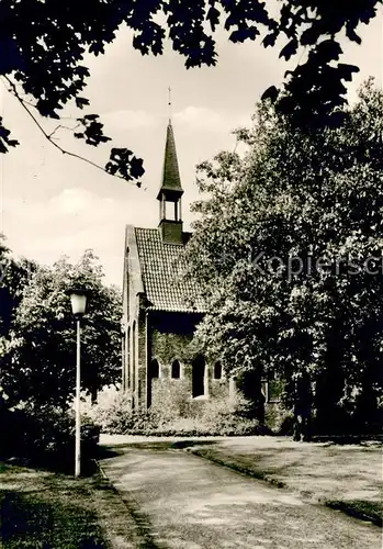 AK / Ansichtskarte Herne_Westfalen Schlosskapelle gegenueber Schloss Struenkede 13. Jhdt. Herne_Westfalen