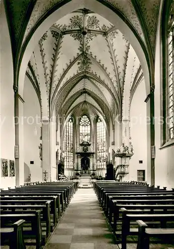AK / Ansichtskarte Liesborn Abteikirche Innenansicht Liesborn