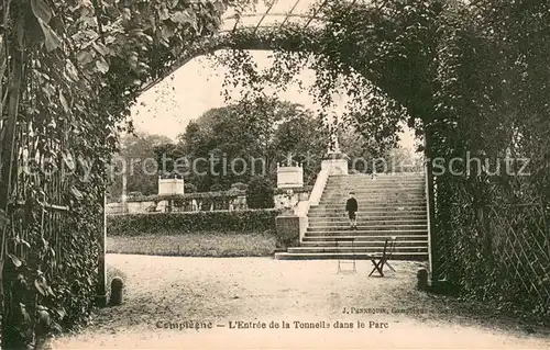 AK / Ansichtskarte Compiegne_60 Entree de la Tonnelle dans le parc 