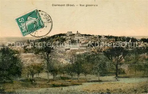 AK / Ansichtskarte Clermont_Oise Vue generale Clermont_Oise