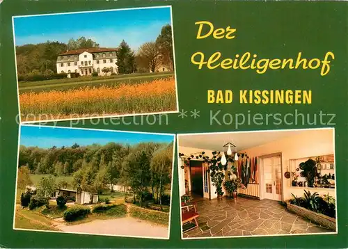 AK / Ansichtskarte Bad_Kissingen Bildungsstaette Der Heiligenhof Bad_Kissingen